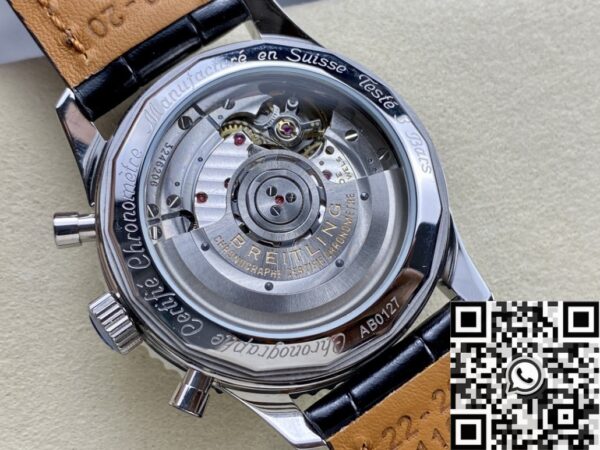 BLS Factory Breitling Navitimer AB0121211B1P2 Leather Strap