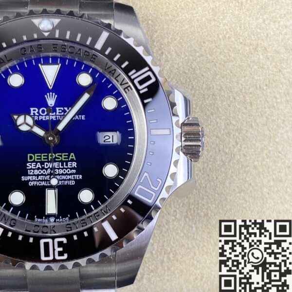 Rolex Sea-Dweller Replica M126660-0002 Gradient Blue Watch