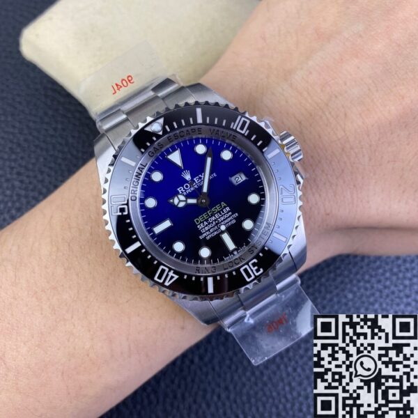 Rolex Sea-Dweller Replica M126660-0002 Gradient Blue Watch