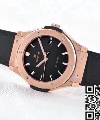 Hublot Classic Fusion Ultra-Thin​ 511.OX.7180.LR 18K Gold Black