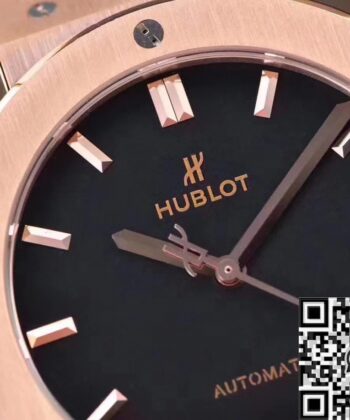 Hublot Classic Fusion Ultra-Thin​ 511.OX.7180.LR 18K Gold Black