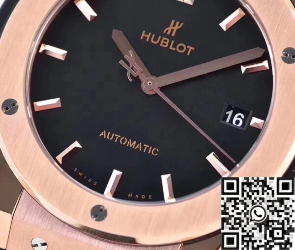 Hublot Classic Fusion Ultra-Thin​ 511.OX.7180.LR 18K Gold Black