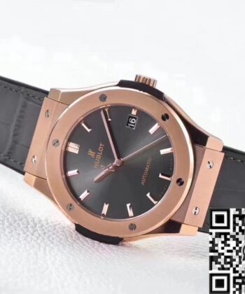 Hublot Classic Fusion Aero​ 511.OX.7081.LR 18K Gold Grey Dial