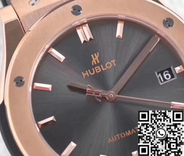 Hublot Classic Fusion Aero​ 511.OX.7081.LR 18K Gold Grey Dial