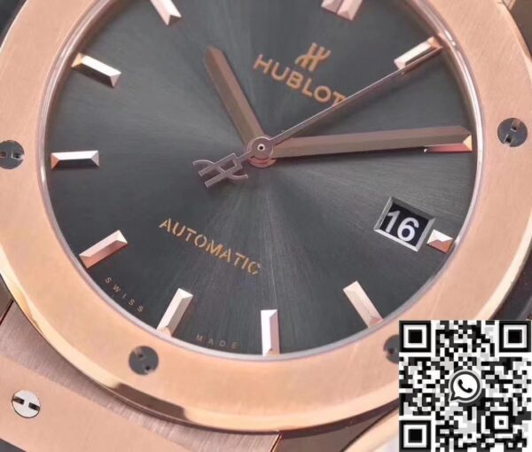 Hublot Classic Fusion Aero​ 511.OX.7081.LR 18K Gold Grey Dial