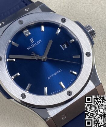 Hublot Classic Fusion Titanium Blue​ 511.NX.7170.LR WWF Factory
