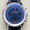 Breitling Navitimer Watch AB0127211C1A1 Blue Dial Leather Strap