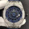 Big Bang Hublot Watch Full Diamond Blue Dial WWF Factory