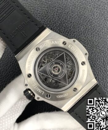 Big Bang Hublot Watch Full Diamond Blue Dial WWF Factory