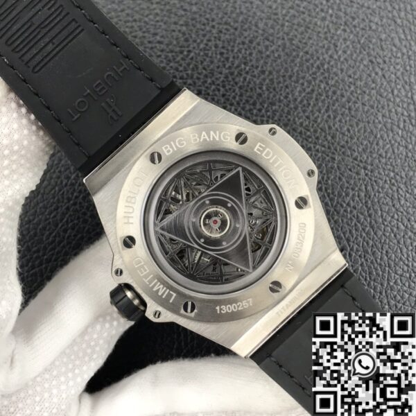 Big Bang Hublot Watch Full Diamond Blue Dial WWF Factory