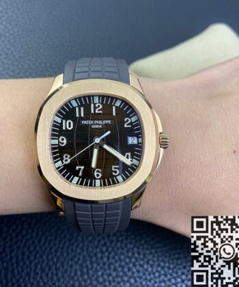 Patek Philippe Aquanaut 5167 R-001 Brown Dial Watch 3K Factory