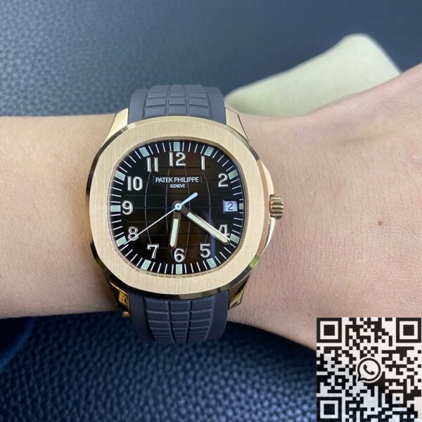 Patek Philippe Aquanaut 5167 R-001 Brown Dial Watch 3K Factory