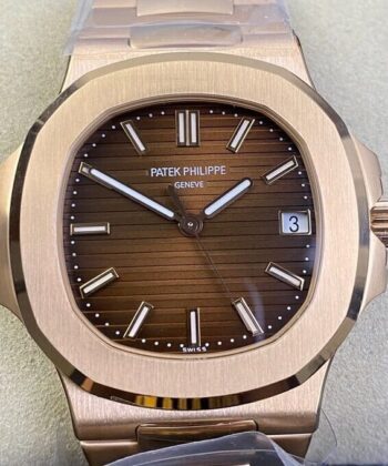 Patek Philippe Rose Gold Nautilus 5711/1R-001 Watch 3K Factory