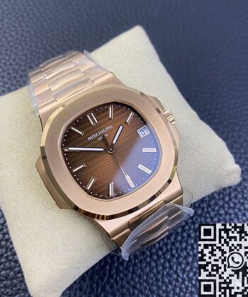 Patek Philippe Rose Gold Nautilus 5711/1R-001 Watch 3K Factory