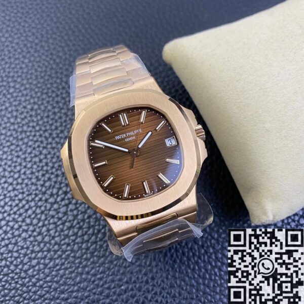 Patek Philippe Rose Gold Nautilus 5711/1R-001 Watch 3K Factory