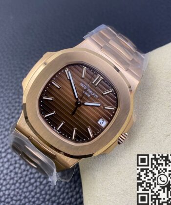 Patek Philippe Rose Gold Nautilus 5711/1R-001 Watch 3K Factory