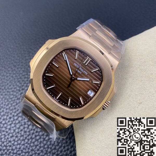 Patek Philippe Rose Gold Nautilus 5711/1R-001 Watch 3K Factory