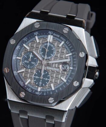 Audemars Piguet Gray Panda Plate Royal Oak Offshore Watch