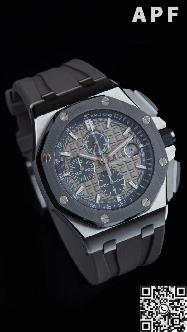 Audemars Piguet Gray Panda Plate Royal Oak Offshore Watch