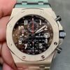 Royal Oak Offshore 26470 Audemars Piguet Steel Belt Watch APF