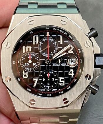 Royal Oak Offshore 26470 Audemars Piguet Steel Belt Watch APF