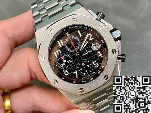 Royal Oak Offshore 26470 Audemars Piguet Steel Belt Watch APF