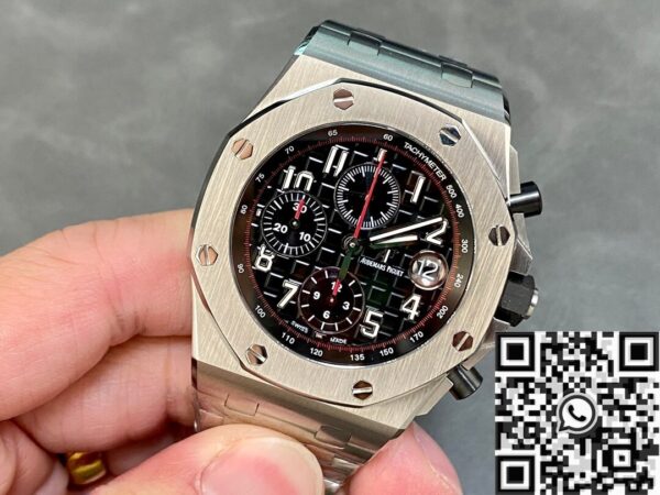 Royal Oak Offshore 26470 Audemars Piguet Steel Belt Watch APF