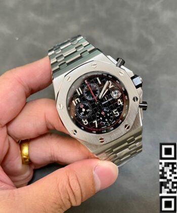Royal Oak Offshore 26470 Audemars Piguet Steel Belt Watch APF