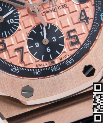 Audemars Piguet Rose Gold Dial Royal Oak Offshore APF Factory
