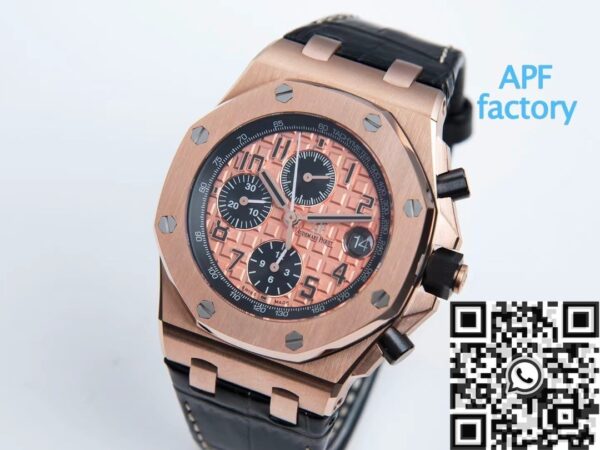 Audemars Piguet Rose Gold Dial Royal Oak Offshore APF Factory
