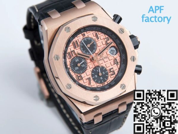 Audemars Piguet Rose Gold Dial Royal Oak Offshore APF Factory