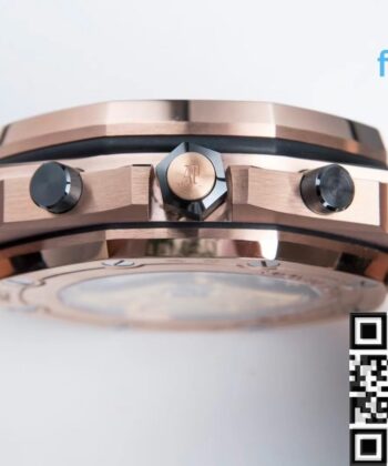 Audemars Piguet Rose Gold Dial Royal Oak Offshore APF Factory