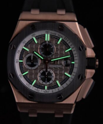 Audemars Piguet Replica Royal Oak Offshore Dark Gray Panda