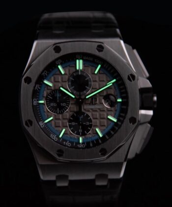 Fake Royal Oak Offshore Watch Audemars Piguet Gray Dial APF