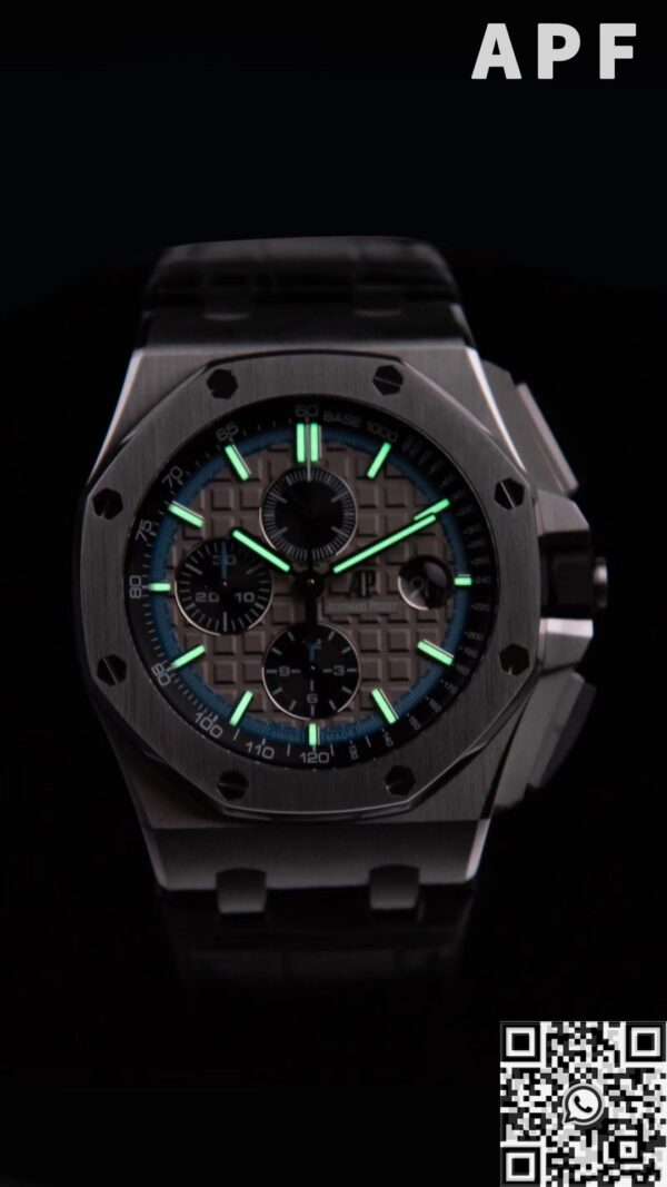 Fake Royal Oak Offshore Watch Audemars Piguet Gray Dial APF