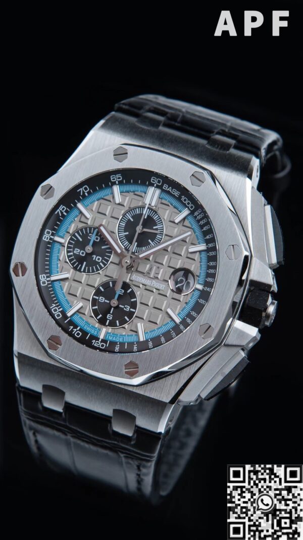 Fake Royal Oak Offshore Watch Audemars Piguet Gray Dial APF