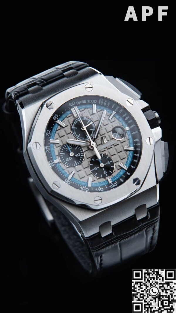 Fake Royal Oak Offshore Watch Audemars Piguet Gray Dial APF