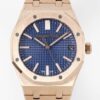 Audemars Piguet Royal Oak Replica Watch Rose Gold Blue Dial