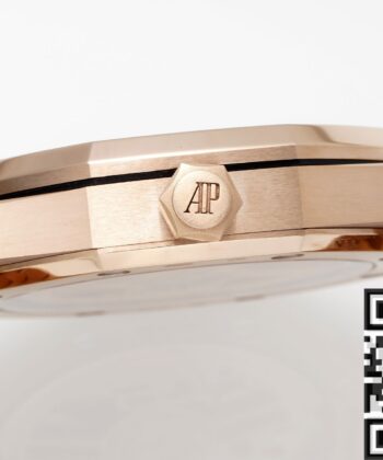 Audemars Piguet Royal Oak Replica Watch Rose Gold Blue Dial