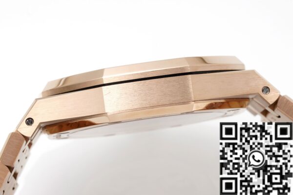 Audemars Piguet Royal Oak Replica Watch Rose Gold Blue Dial