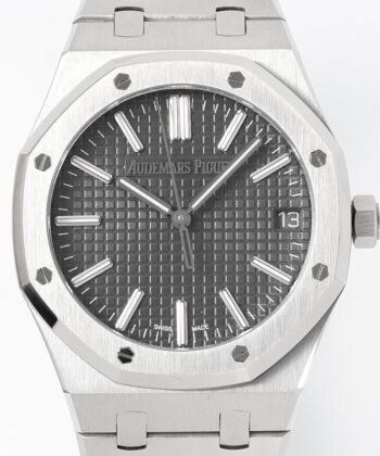APS Factory Royal Oak Replica Audemars Piguet Grey Dial Watch
