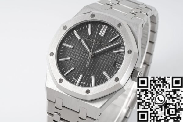 APS Factory Royal Oak Replica Audemars Piguet Grey Dial Watch