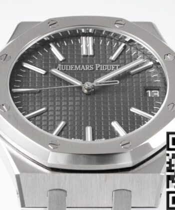 APS Factory Royal Oak Replica Audemars Piguet Grey Dial Watch