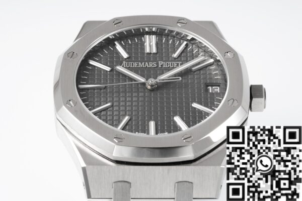 APS Factory Royal Oak Replica Audemars Piguet Grey Dial Watch