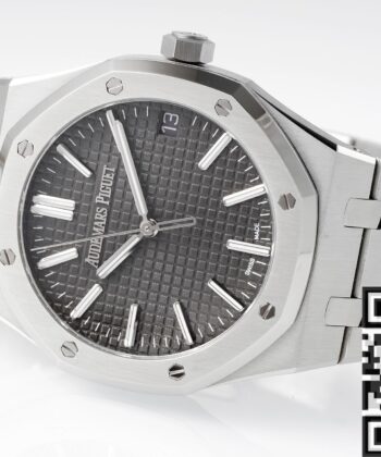 APS Factory Royal Oak Replica Audemars Piguet Grey Dial Watch