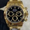 Gold Daytona Rolex​ M126508-0004 Gold Watchband Black Panda