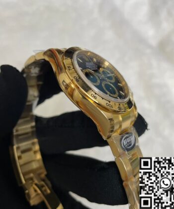 Gold Daytona Rolex​ M126508-0004 Gold Watchband Black Panda