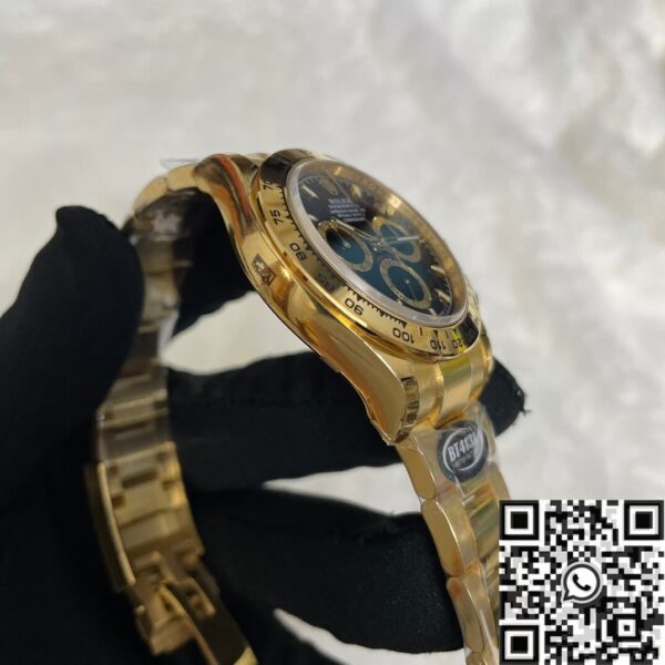 Gold Daytona Rolex​ M126508-0004 Gold Watchband Black Panda
