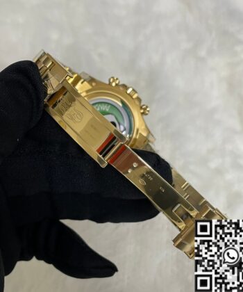 Gold Daytona Rolex​ M126508-0004 Gold Watchband Black Panda