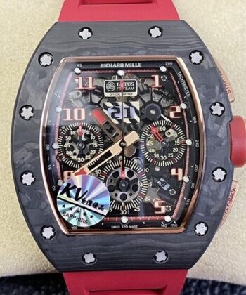 Richard Mille Felipe Massa RM011 V3 Red Rubber Strap Collection